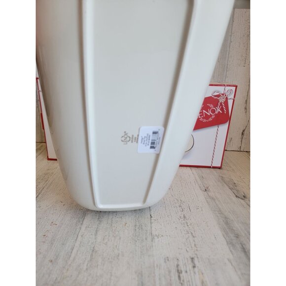 Lenox‎ NEW holiday bread tray serving platter mistletoe Xmas home decor - Picture 6 of 8